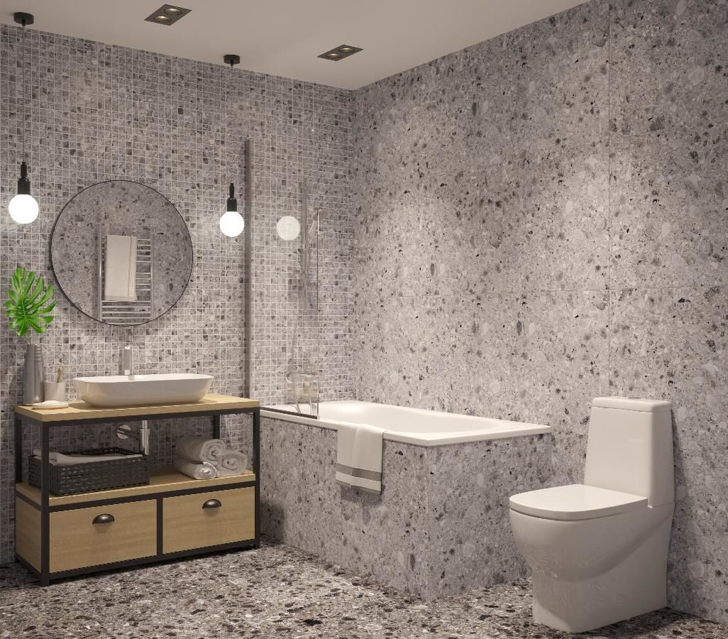 Kerranova Terrazzo К-331/MR Light Grey